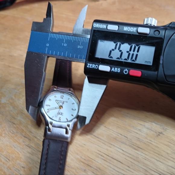 XVery early Roscani Paris watch 25mm SS case, white face 23K Gold plated details - Picture 5 of 14